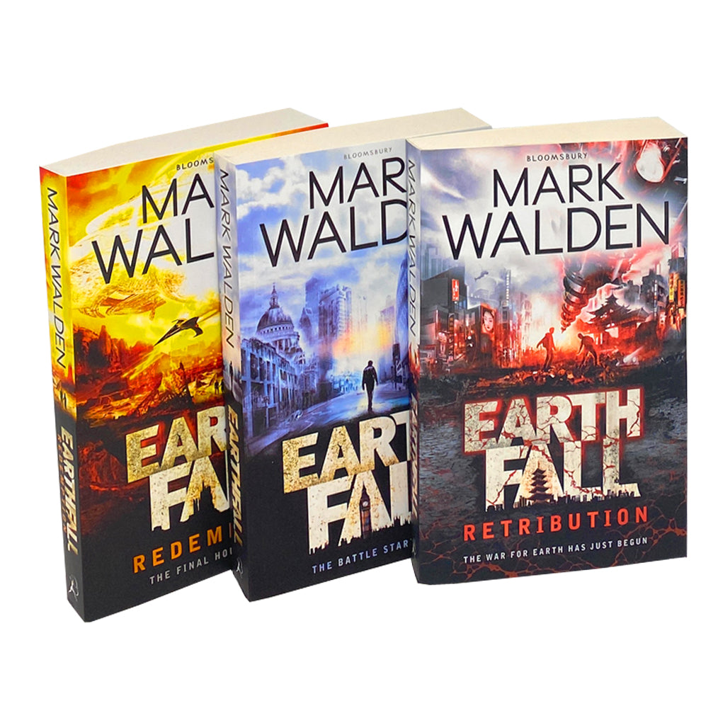 Mark Walden Earthfall Series 3 Collection Book: Gripping Young Adult Action Trilogy with Thrilling Dystopian Adventure and Suspense-Filled Novels