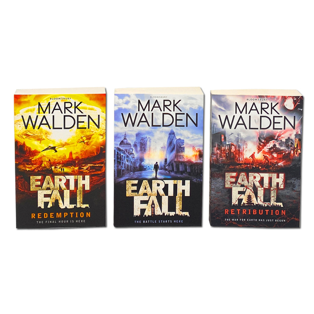 Mark Walden Earthfall Series 3 Collection Book: Gripping Young Adult Action Trilogy with Thrilling Dystopian Adventure and Suspense-Filled Novels
