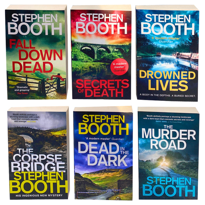 Stephen booth cooper and fry series 6 books collection set
