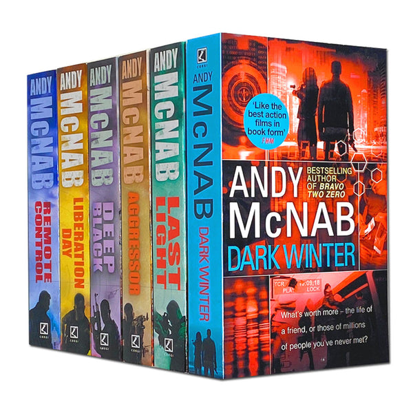 Andy Mcnab 6 Books Set Collection, Dark Winter, Last Light...