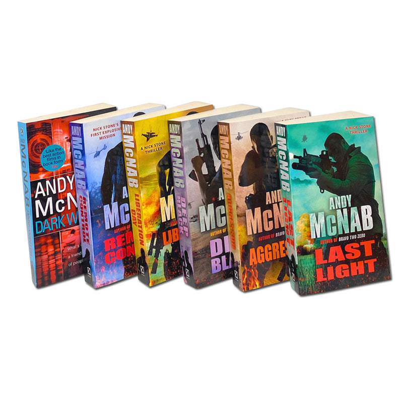 Andy Mcnab 6 Books Set Collection, Dark Winter, Last Light...