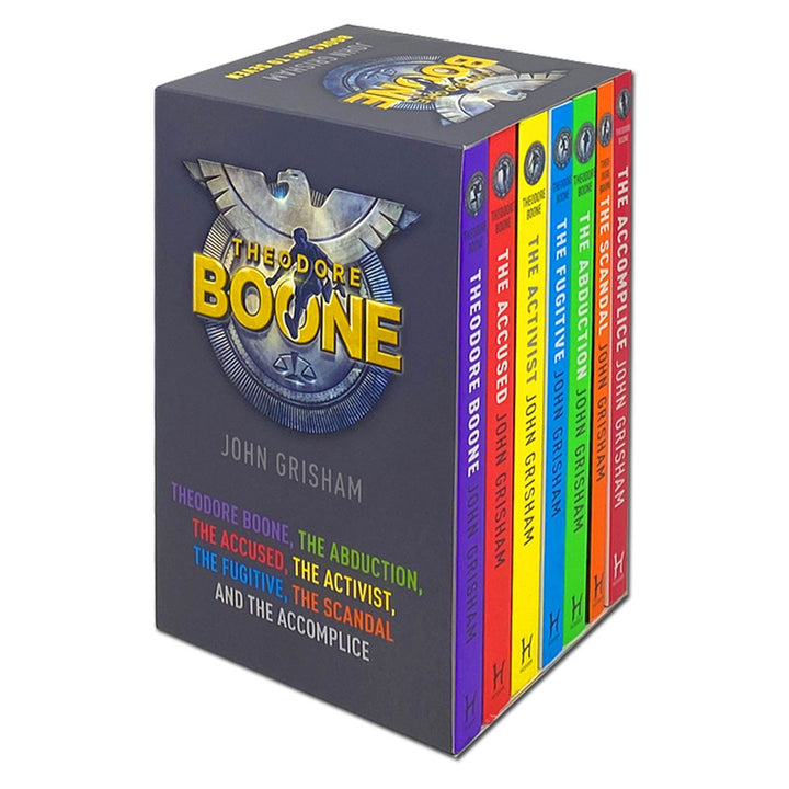 Theodore Boone Series 7-Book Collection Box Set by John Grisham: Mystery, Legal Thriller, Adventure, Detective Fiction, Courtroom Drama & Suspense!