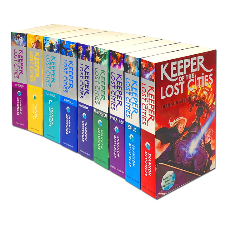 Keeper of the Lost Cities 9-Book Collection by Shannon Messenger (Series 1-8.5) | Epic Fantasy Adventure, Magic, Friendship & Bestselling Kids Series