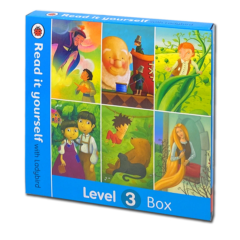 Read it Yourself with Ladybird 6 Books Box Set Level 3