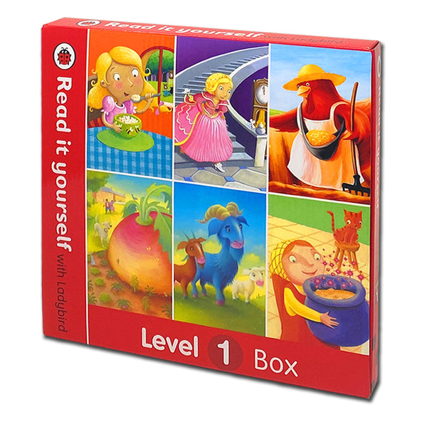 Read it Yourself with Ladybird 6 Books Box Set Level 1