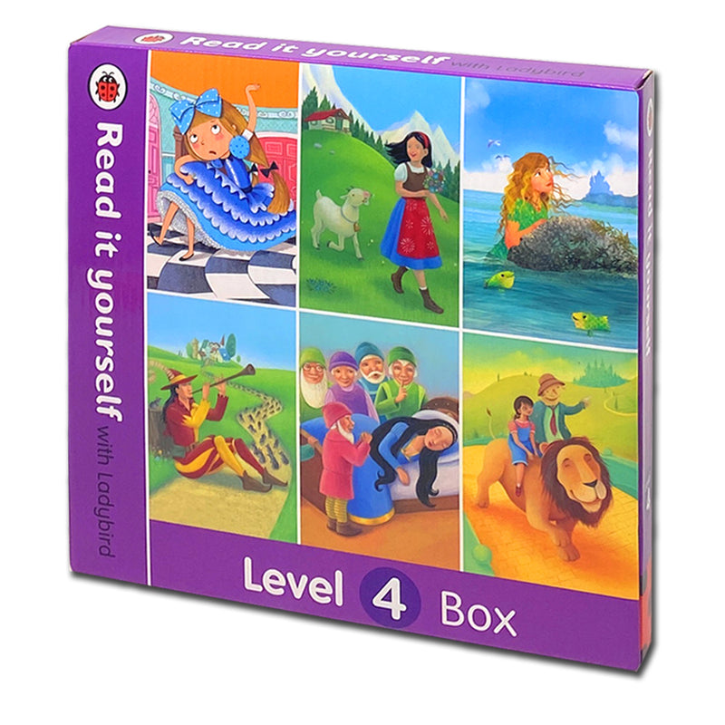Read it Yourself With Ladybird 6 Books Box Set Level 4
