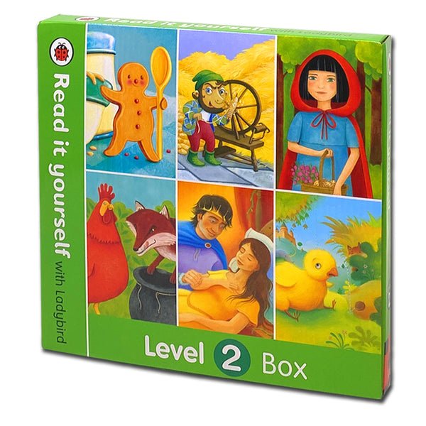 Read it Yourself With Ladybird 6 Books Box Set Level 2