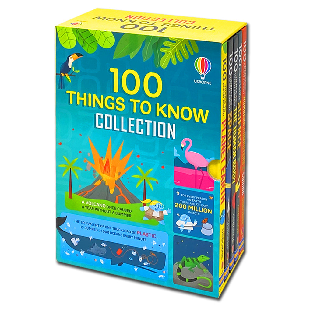 100 Things To Know Collection Box Set - Usborne Books for