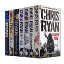 Chris Ryan Collection 7 Books set. The watchman, Blackout, Zero option, Strike back, Land of Fire, Greed, Hit List