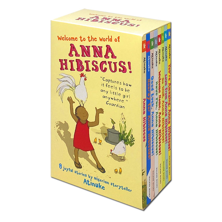 Anna Hibiscus 8 Book Collection by Atinuke – Children's Fiction Series on Family, Culture, Friendship, Learning,Adventure, Stories for Ages 7+ Readers