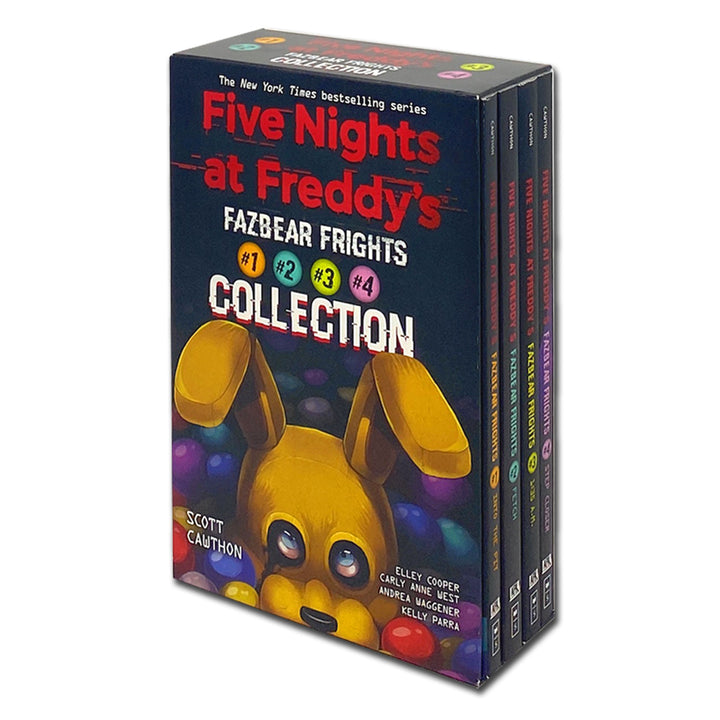 Five Nights at Freddy's Fazbear Frights 4-Book Boxed Set | Spooky Horror, Creepy Thriller, Scary Stories, Young Adult Fiction, Ghost & Adventure Tales