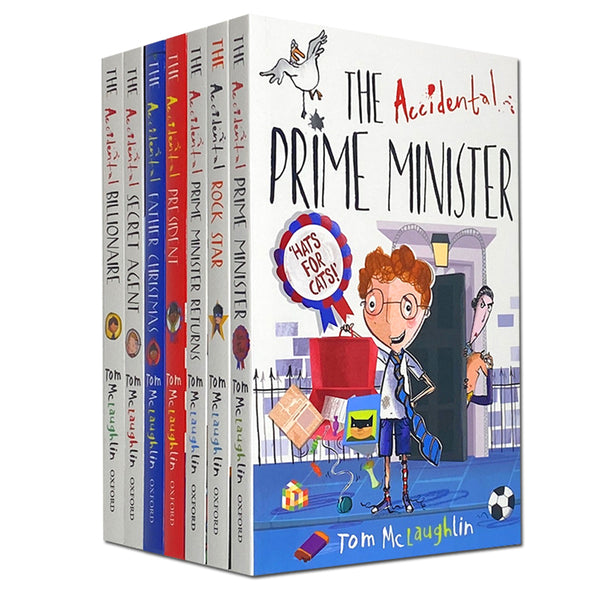 The Accidental Series 7-Book Collection Set by Tom McLaughlin | Funny & Imaginative Children's Fiction – Adventure, Humor & Creativity for 8-12 years