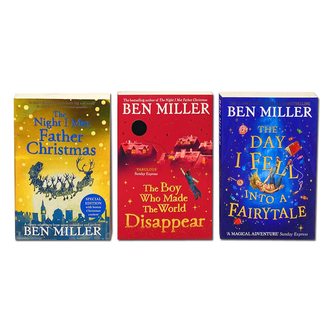 Ben Miller The Day I Fell Into a Fairytale 3 Books Collection Set | Magical Children's Fantasy, Adventure Stories, Fairytales, Fun Reading for Kids