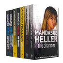 Mandasue Heller Collection 7 Books Set (Snatched, The Charmer, Respect, The Front, The Driver, Broke, Afraid