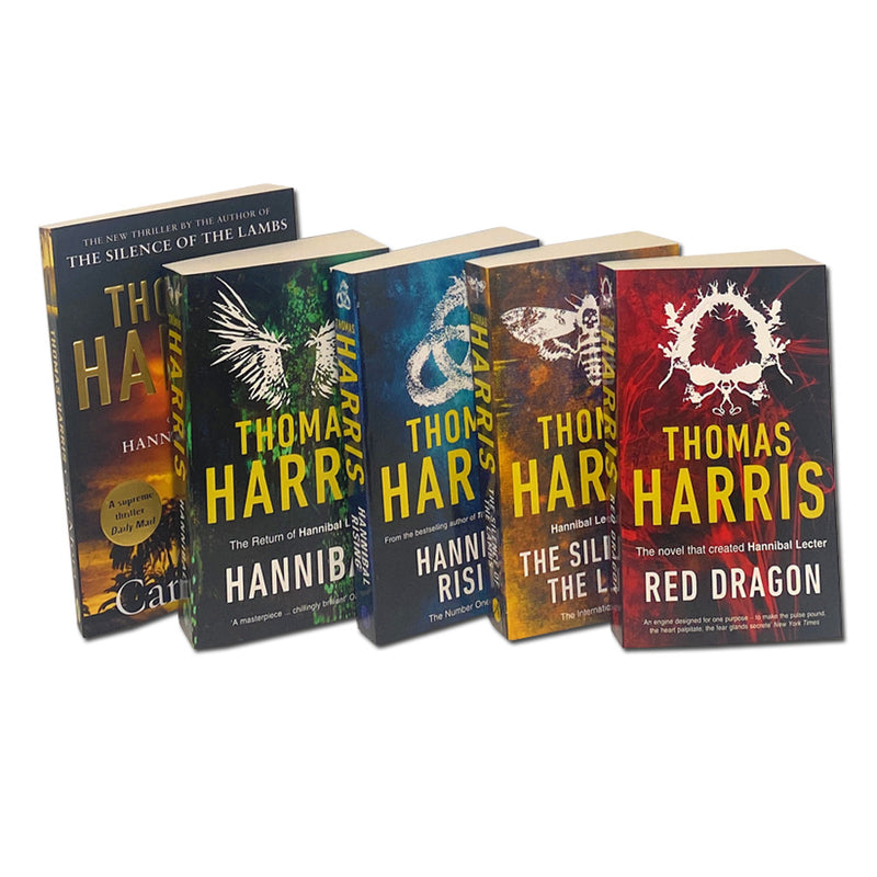 Cari Mora and the Hannibal Lecter Series Collection 5 Books Set by Thomas Harris