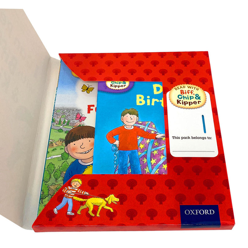 I Can Read with Biff, Chip and Kipper 8 Books Collection Set Dad's Birthday, Sil