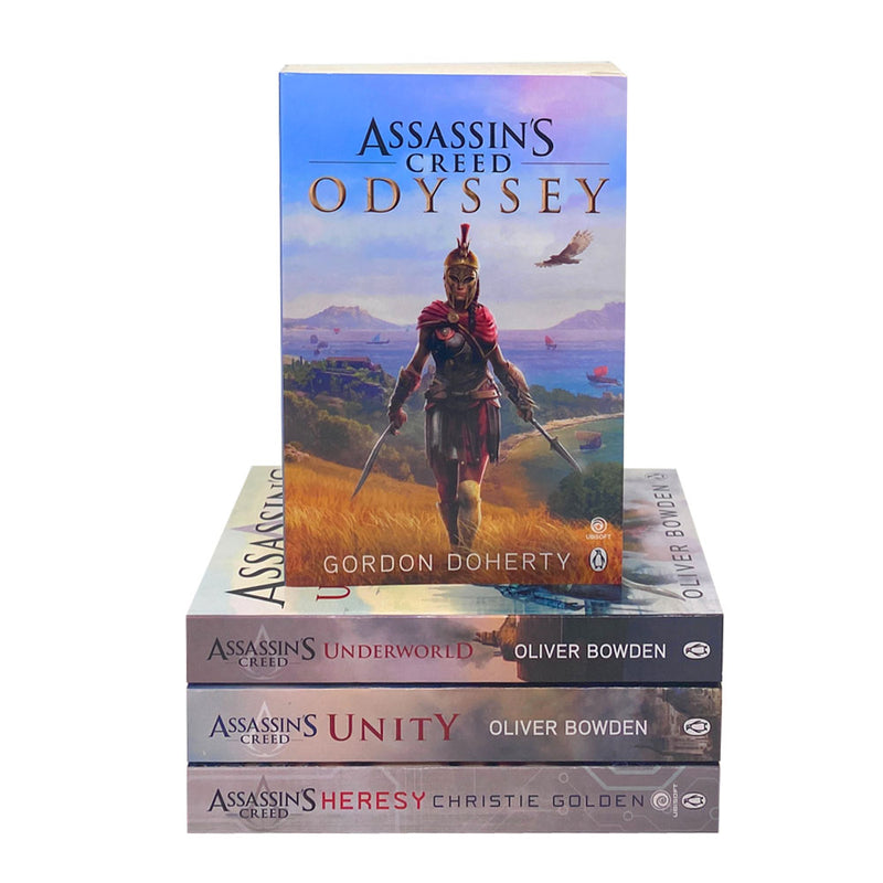 Unity Underworld Heresy Desert Oath Assassin's Creed 4 Books Collection Set