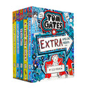Tom Gates 5 Books Collection Set By Liz Pichon Series 2 (6-10) A tiny Bit Lucky