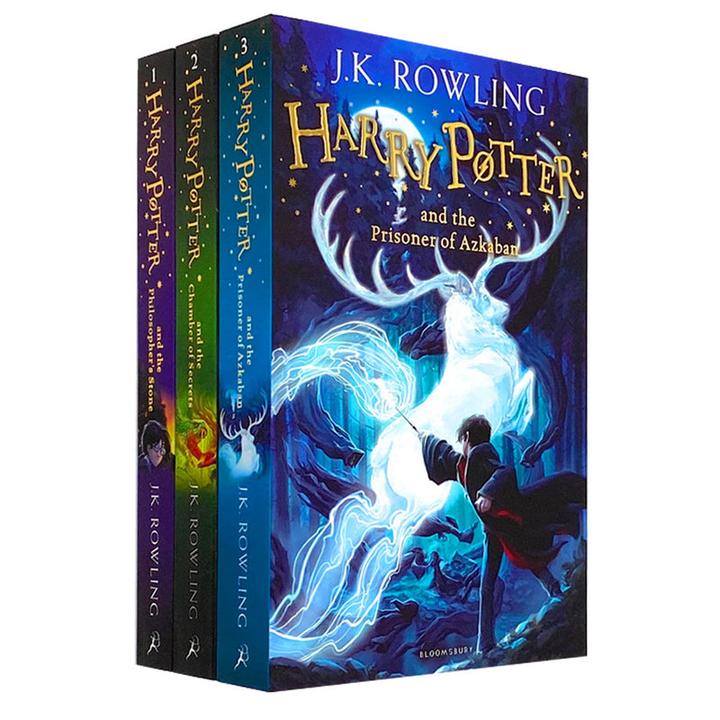 Harry Potter 1-3 Box Set A Magical Adventure Begins By J.K Rowling