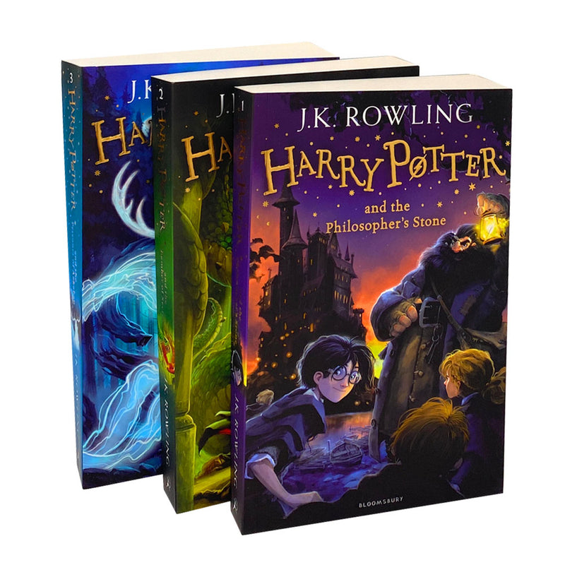 Harry Potter 1-3 Box Set A Magical Adventure Begins By J.K Rowling