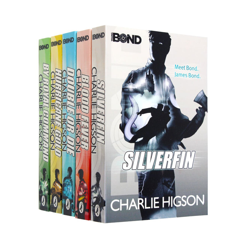 Young Bond Series 5 Book Set Collection By Charlie Higson