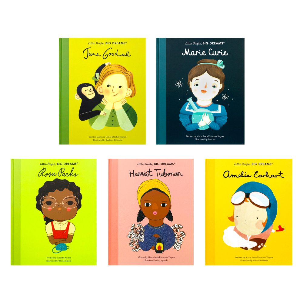 Little People, Big Dreams Trailblazing Women 5 Books Gift Set (Amelia –  Lowplex