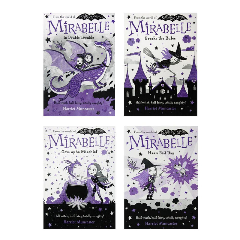 Harriet Muncaster Mirabelle Collection 4 Books Set (Mirabelle In Double Trouble, Mirabelle Breaks the Rules, Mirabelle Has a Bad Day, Mirabelle Gets up to Mischief)