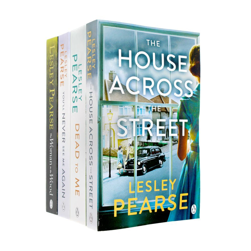 Photo of Lesley Pearse 4 Books Set on a White Background