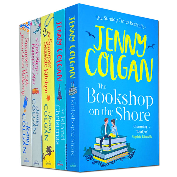 Jenny Colgan 5 Books Collection Set Bookshop on the Shore, An Island Christmas