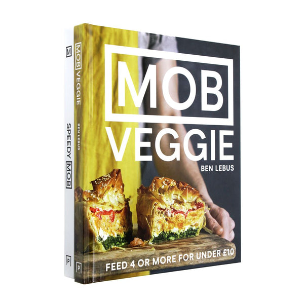 Photo of Mob Veggie and Speedy Mob 2 Book Set by Ben Lebus on a White Background