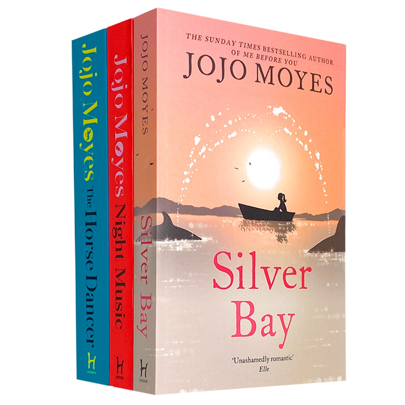 Jojo Moyes Collection 3 Books Set (The Horse Dancer, Silver Bay, Night Music)