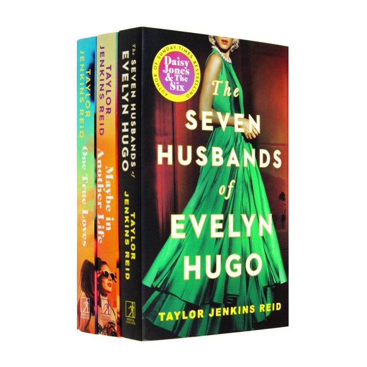Taylor Jenkins Reid 3 Book Collection Set – Seven Husbands, Maybe in Another Life, One True Loves – Romance Bestsellers, Emotional, Character-Driven