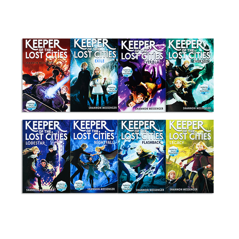 Keeper of the Lost Cities Collection 8 Books Set by Shannon Messenger