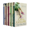 Photo of Hearts of Gold Series 5 Books Set by Catrin Collier on a White Background