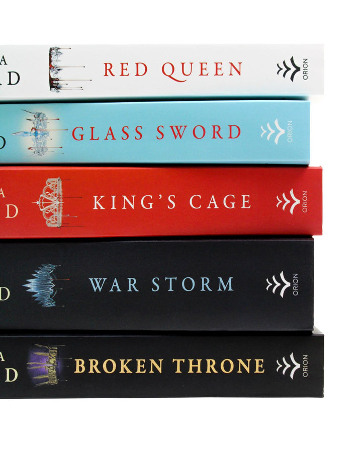 Victoria Aveyard Red Queen Series 5-Book Set | Epic YA Fantasy of Magic, Betrayal, Royals, & Adventure (Red Queen, Glass Sword, King’s Cage & More)