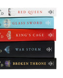 Victoria Aveyard Red Queen Series 5 Books Set (Red Queen, Glass Sword, King's Cage, War Storm & Broken Throne)