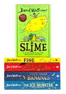 David Walliams Collection 5 Books Set (Fing, Slime, The Ice Monster, Code Name Bananas, The Beast of Buckingham Palace)