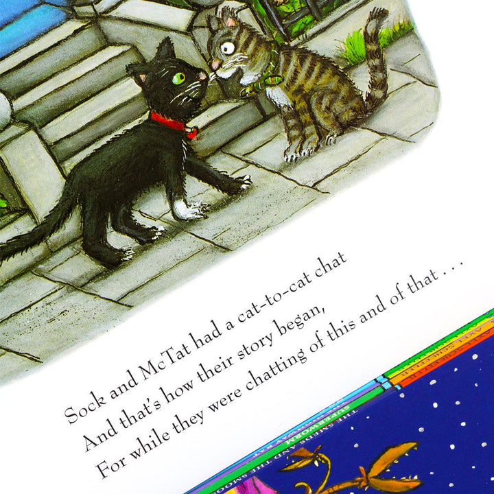 Julia Donaldson & Axel Scheffler 5-Book Set | Fun & Illustrated Children's Stories | Smeds and Smoss, Super Worm, Highway Rat, Tabby McTat, Zog