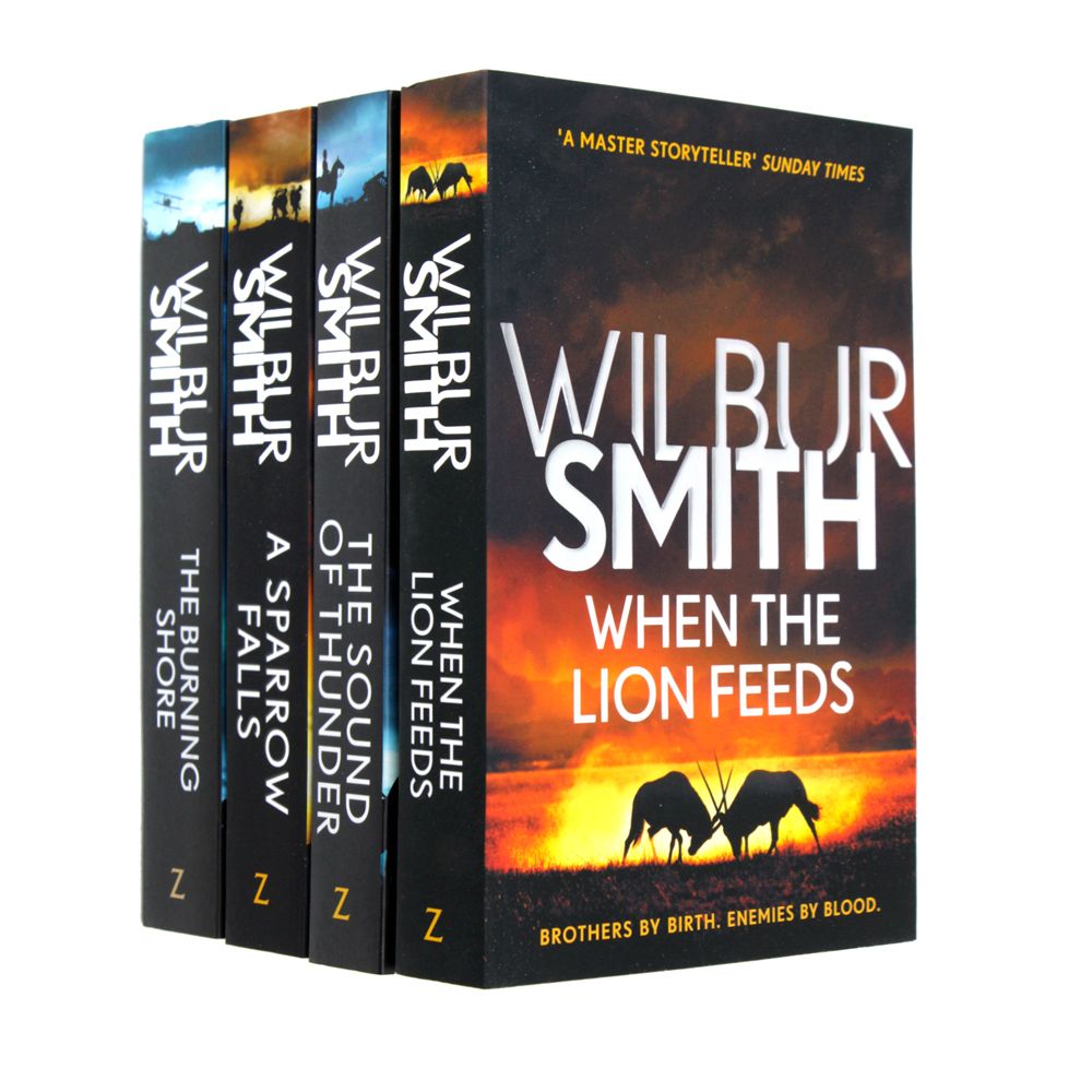 The Courtney Series 4 Books Collection Set (1 to 4) Pack By Wilbur Smi ...