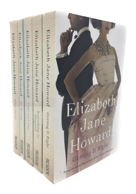 Elizabeth Jane Howard 5 books Collection Set (Getting It Right, Something In Disguise, Odd Girl Out, Mr Wrong & After Julias)