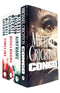 Michael Crichton 4 Book Set Collection Disclosure, Congo, Airframe, Timeline