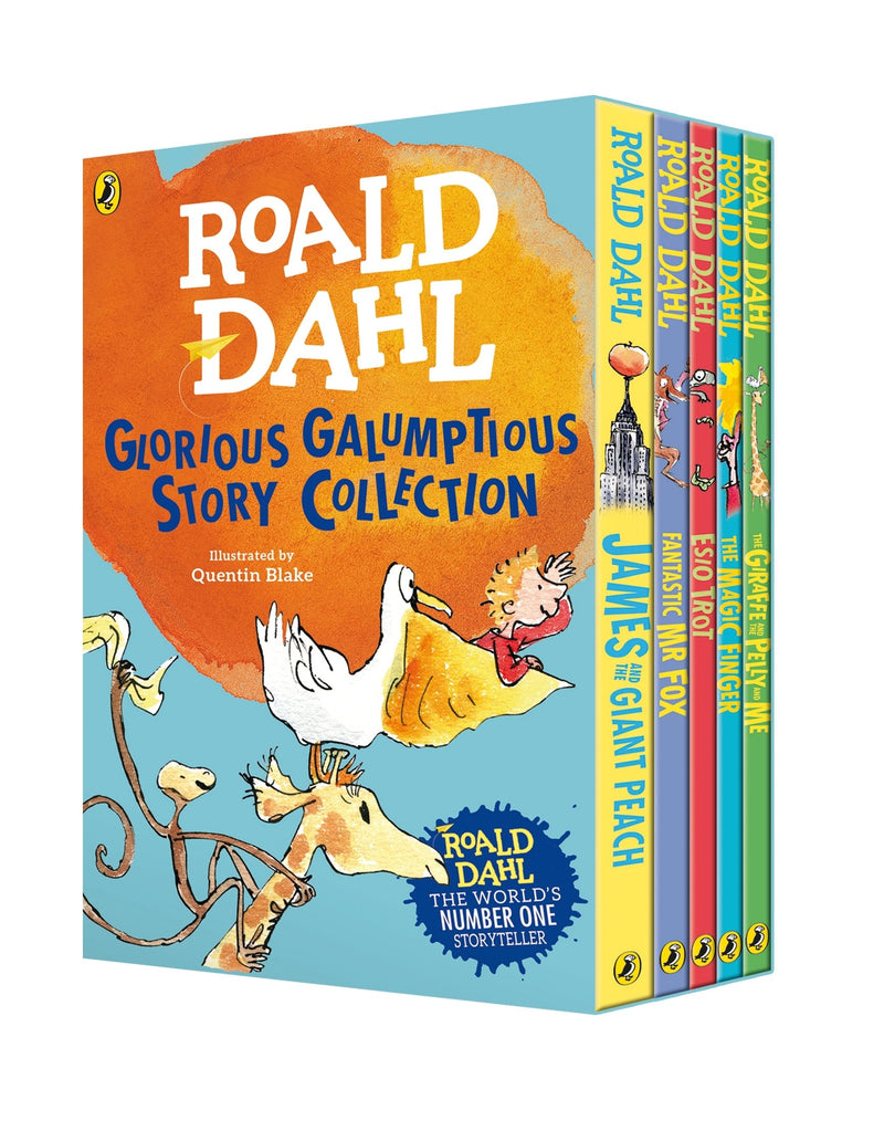 Roald Dahl's Glorious Galumptious Story 5 book Collection (Roald Dahl Box Set)