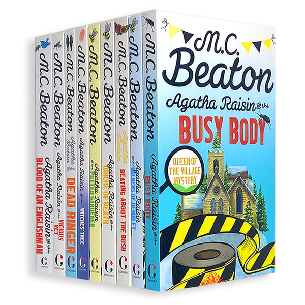 M C Beaton Agatha Raisin Collection 9 Books Set-Series 3