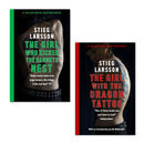 Millennium Series Stieg Larsson 2 Books Set Collection
