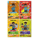 Planet Omar 4 Book Set Collecton By Zanib Mian, Epic Hero, Accidental Trouble