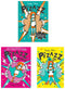 Photo of Pizazz 3 Books Set by Sophie Henn on a White Background
