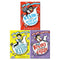 Photo of A Roly-Poly Flying Pony Adventure 3 Books Set by Philip Reeve and Sarah McIntyre on a White Background
