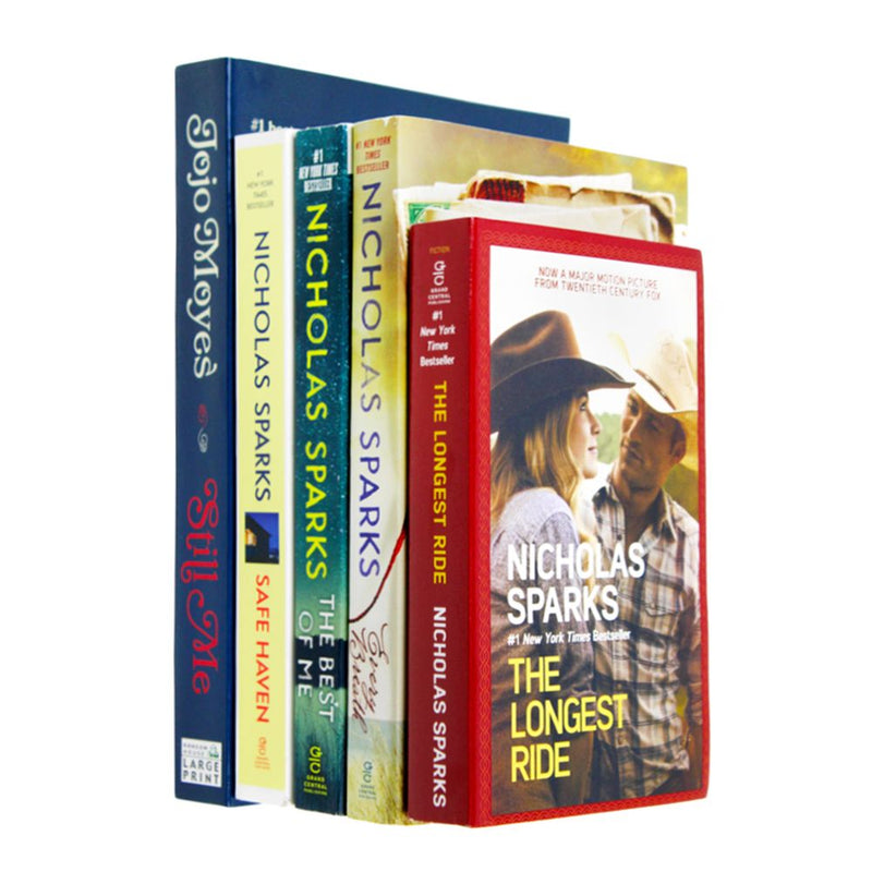 Nicholas Sparks 5 book set 4 ( The Longest Ride, Every Breath, Safe Haven, The Best of me, Still Me)