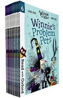 Read With Oxford Winnie and Wilbur Stage 5 & 6 – 12 Book Set | Fun & Educational Children's Stories by Laura Owen & Korky Paul | Perfect for 12+ Years