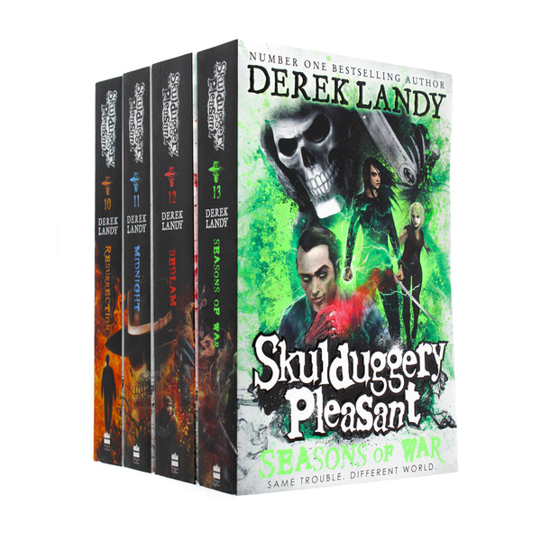 Skulduggery Pleasant Book Series 10-13 Collection 4 Book Set